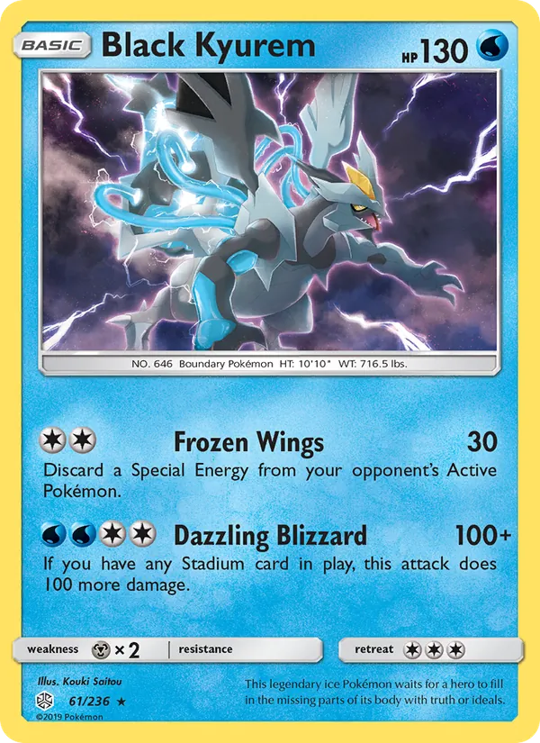 Black Kyurem #61 – Cosmic Eclipse card
