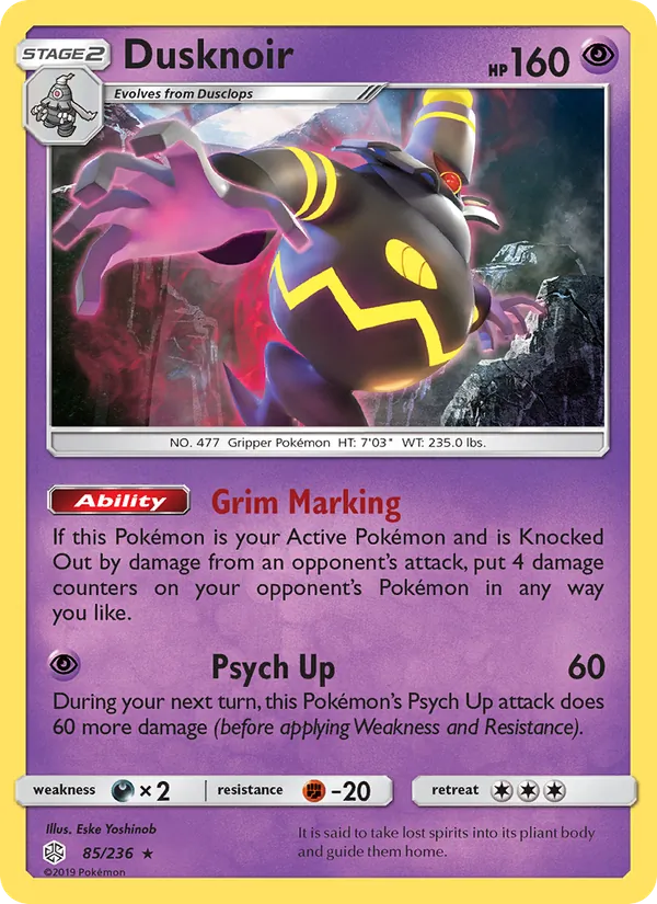 Dusknoir #85 – Cosmic Eclipse card