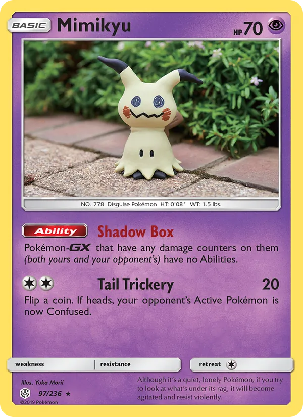 Mimikyu #97 – Cosmic Eclipse card