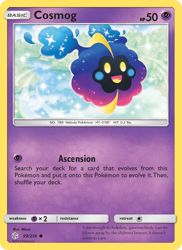 Cosmog #99 – Cosmic Eclipse card