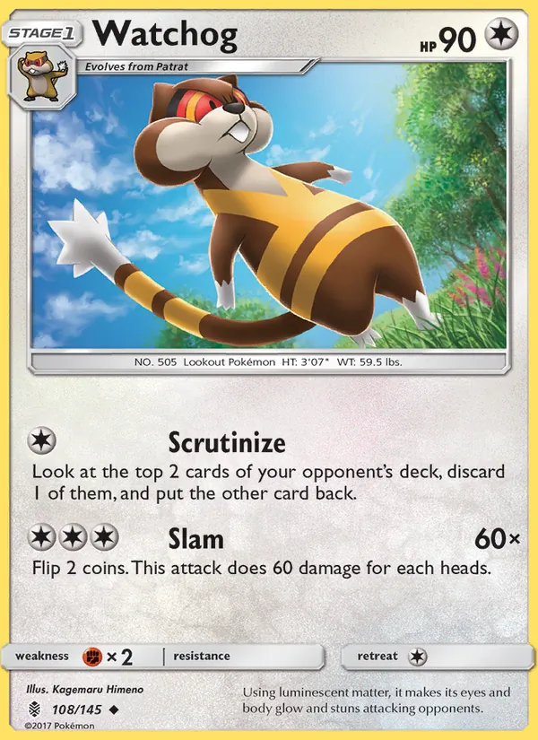 Watchog #108 – Guardians Rising card