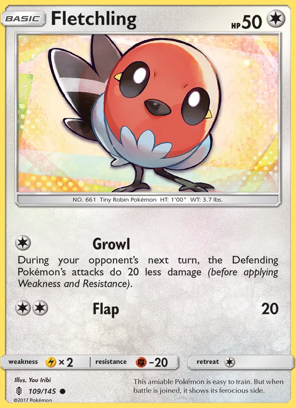 Fletchling #109 – Guardians Rising card
