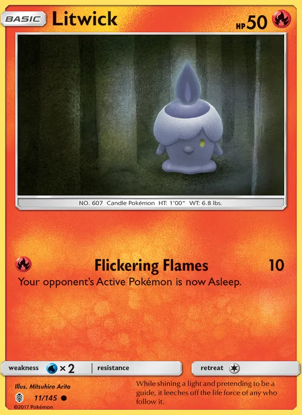 Litwick #11 – Guardians Rising card