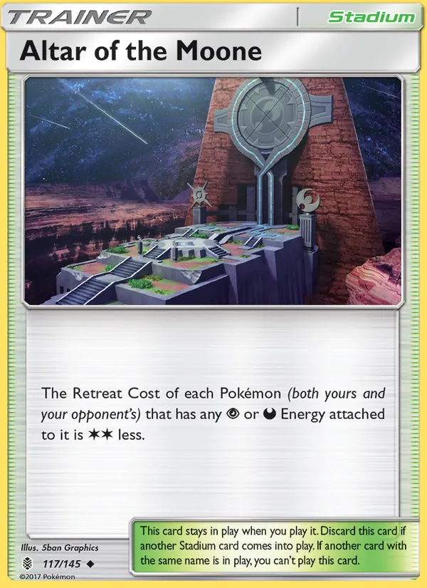 Altar of the Moone #117 – Guardians Rising card