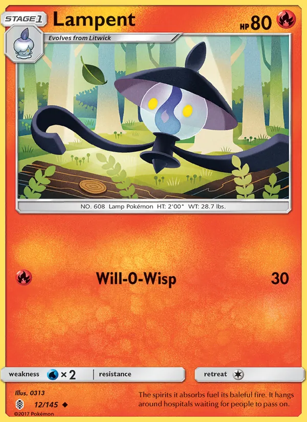 Lampent #12 – Guardians Rising card