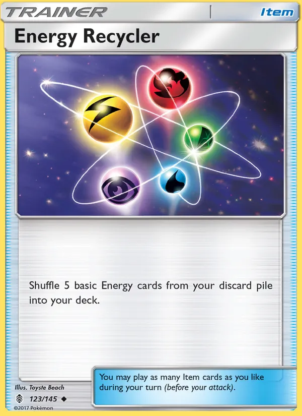 Energy Recycler #123 – Guardians Rising card
