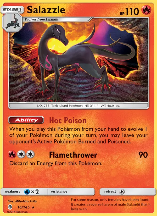 Salazzle #16 – Guardians Rising card