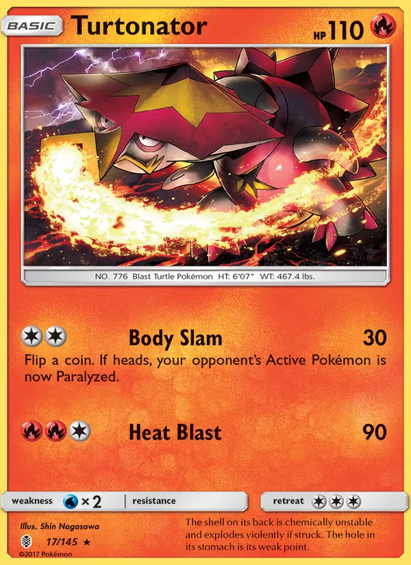 Turtonator #17 – Guardians Rising card