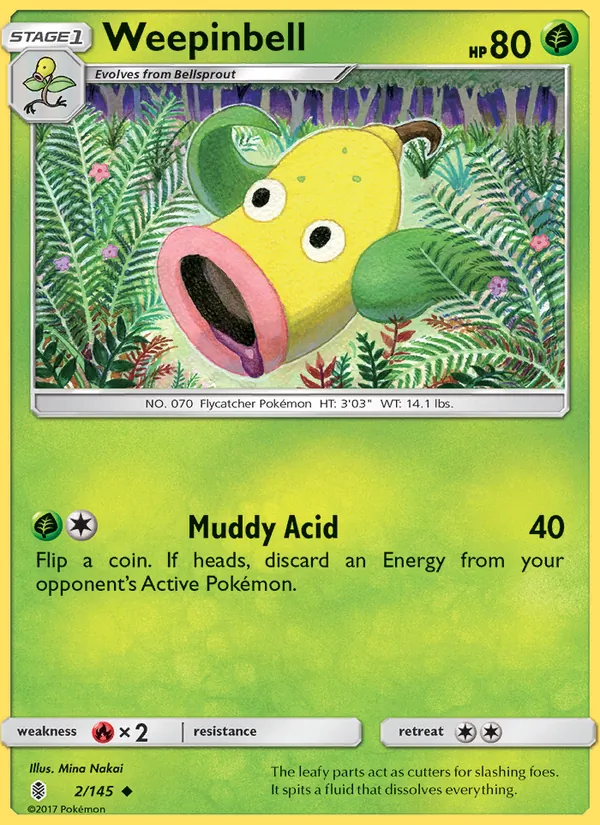 Weepinbell #2 – Guardians Rising card