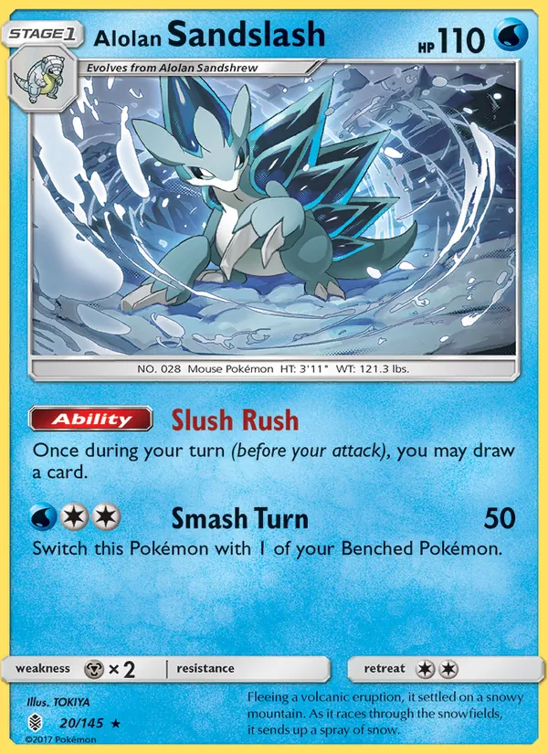 Alolan Sandslash #20 – Guardians Rising card