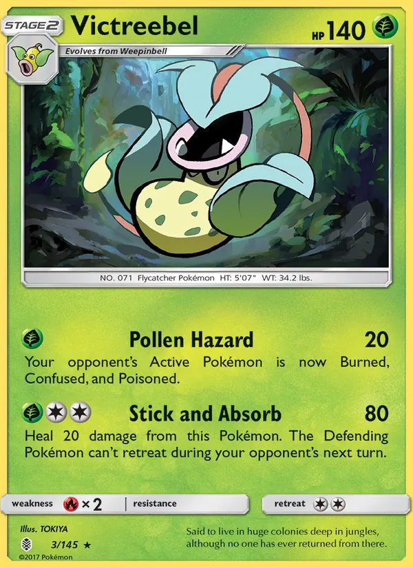 Victreebel #3 – Guardians Rising card