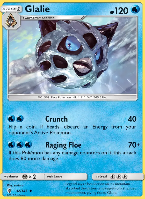 Glalie #32 – Guardians Rising card