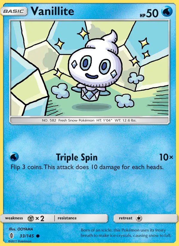 Vanillite #33 – Guardians Rising card