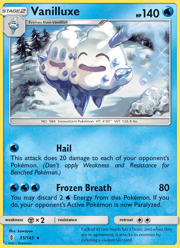 Vanilluxe #35 – Guardians Rising card