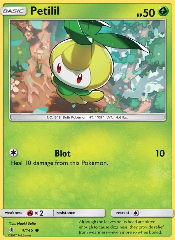 Petilil #4 – Guardians Rising card