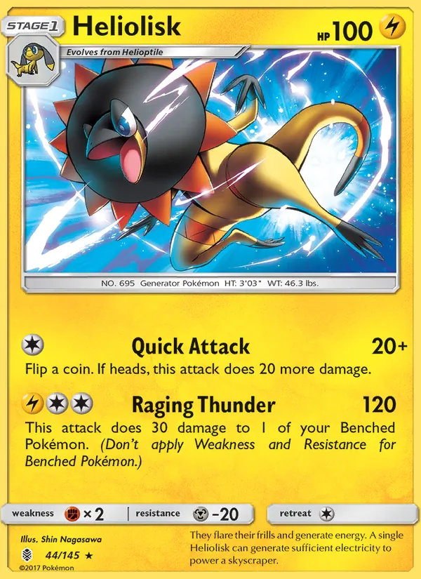 Heliolisk #44 – Guardians Rising card