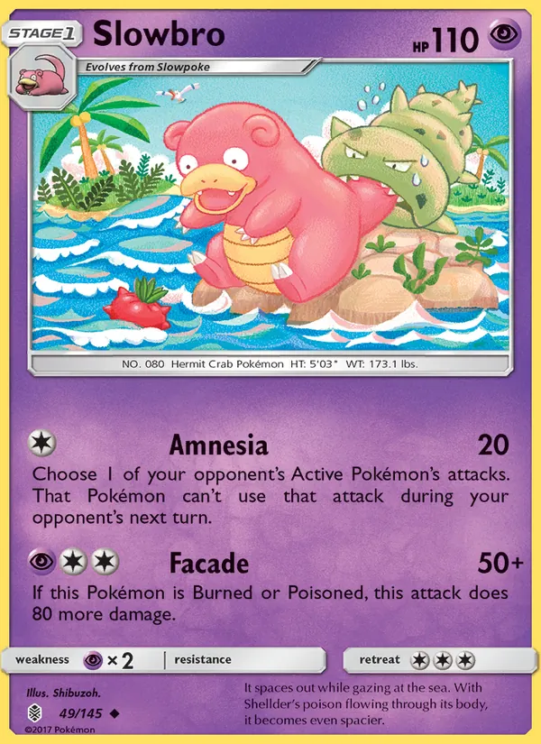 Slowbro #49 – Guardians Rising card