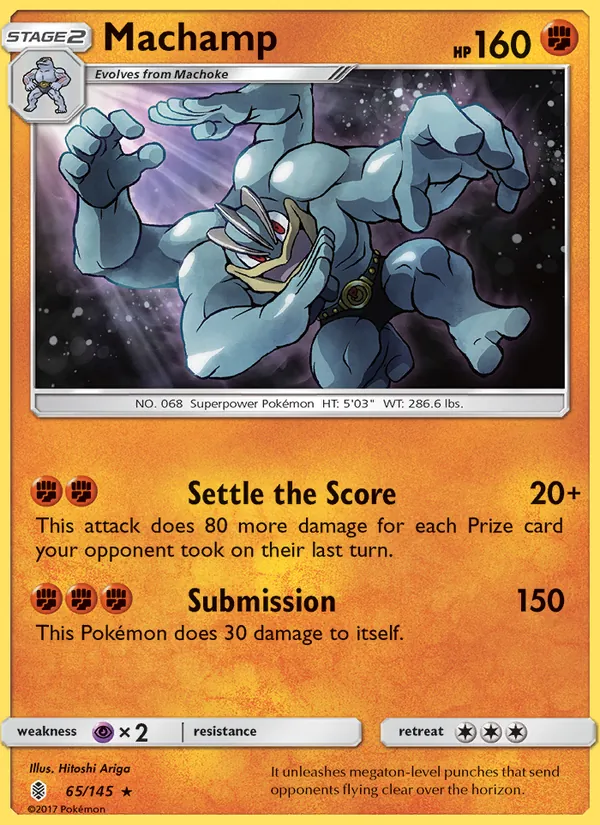 Machamp #65 – Guardians Rising card