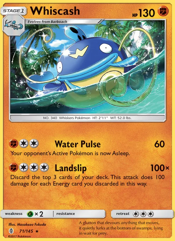 Whiscash #71 – Guardians Rising card