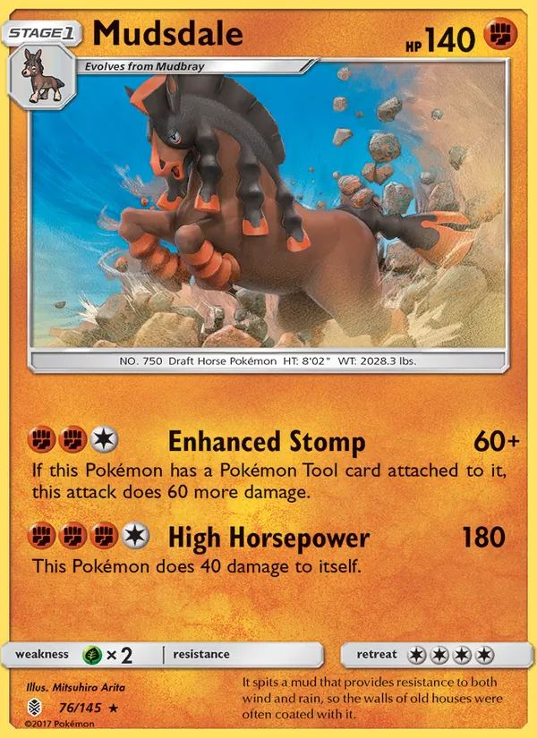 Mudsdale #76 – Guardians Rising card
