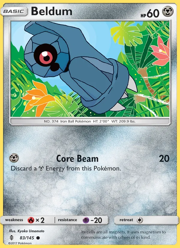 Beldum #83 – Guardians Rising card