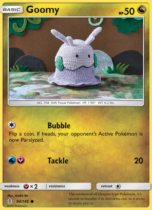 Goomy #94 – Guardians Rising card