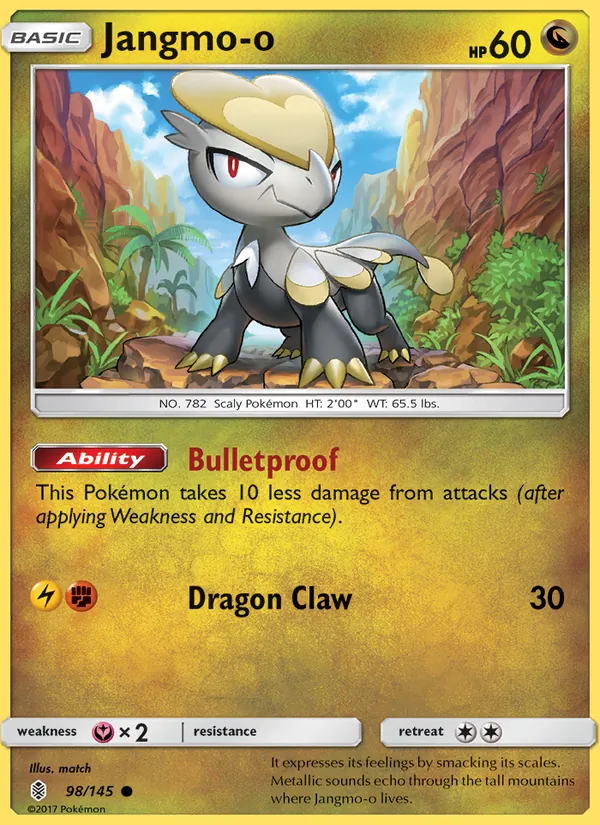Jangmo-o #98 – Guardians Rising card