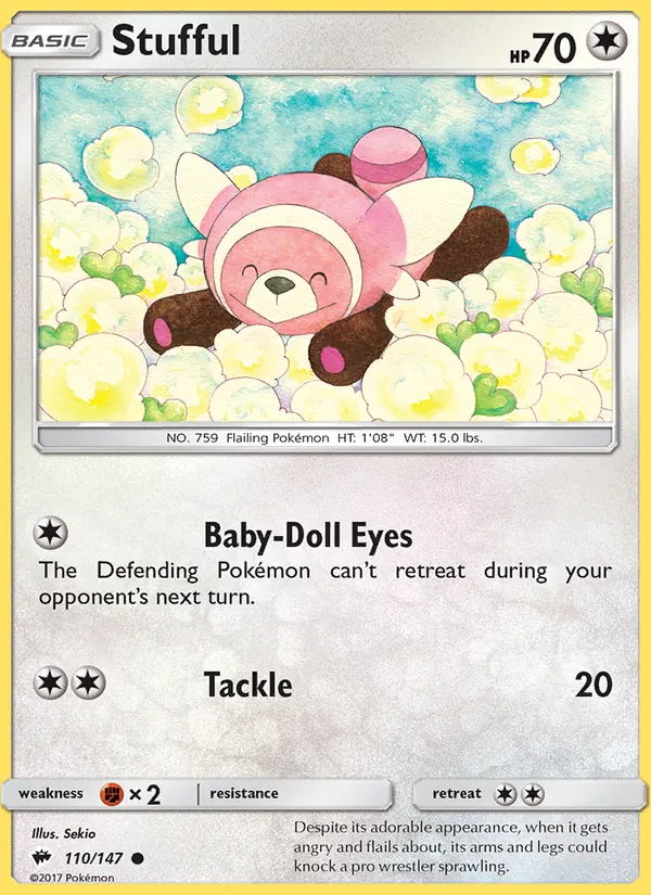 Stufful #110 – Burning Shadows card