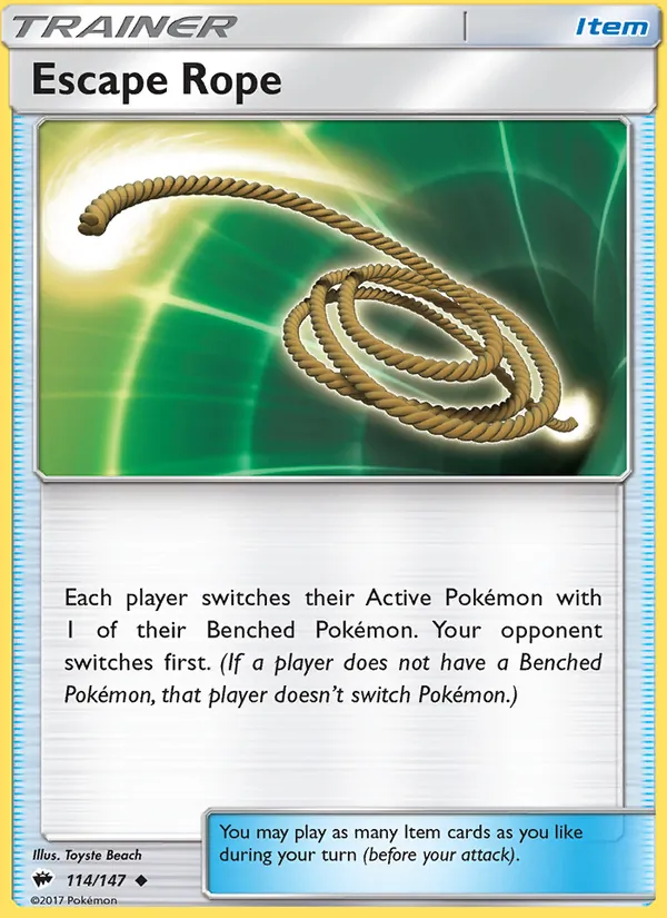 Escape Rope #114 – Burning Shadows card