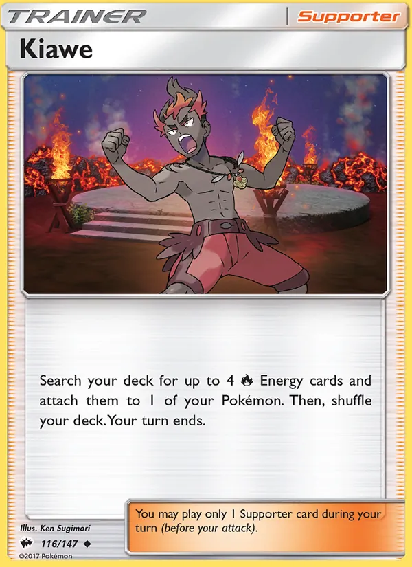 Kiawe #116 – Burning Shadows card