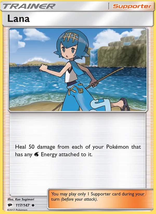 Lana #117 – Burning Shadows card