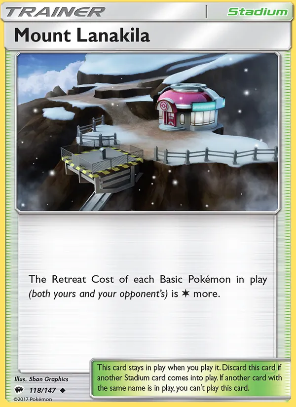 Mount Lanakila #118 – Burning Shadows card