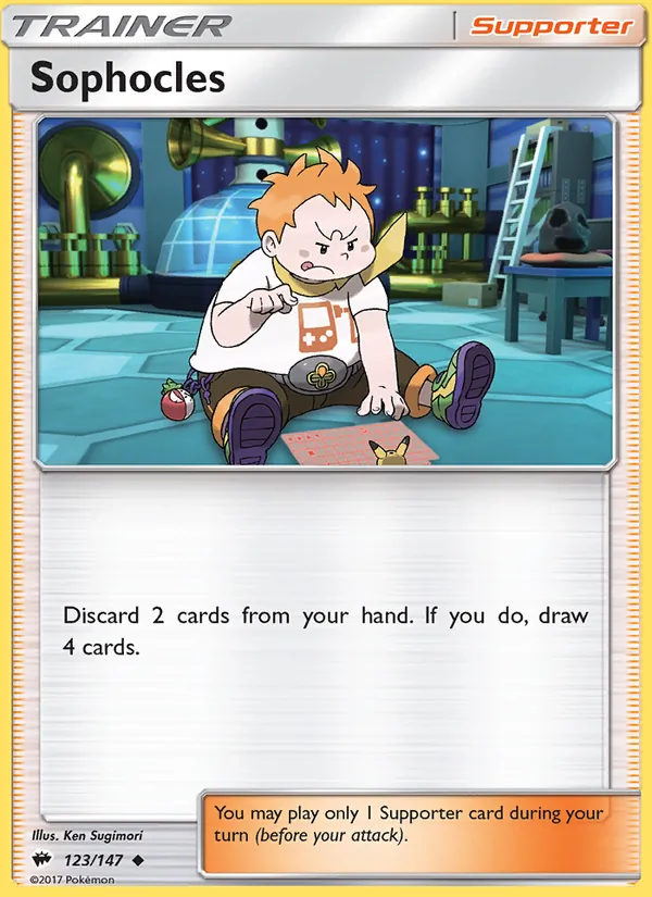 Sophocles #123 – Burning Shadows card