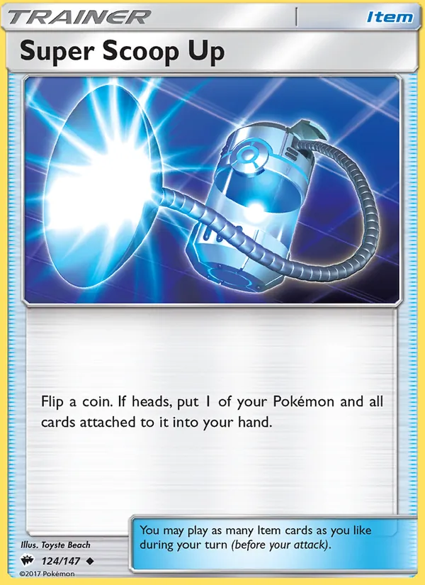 Super Scoop Up #124 – Burning Shadows card