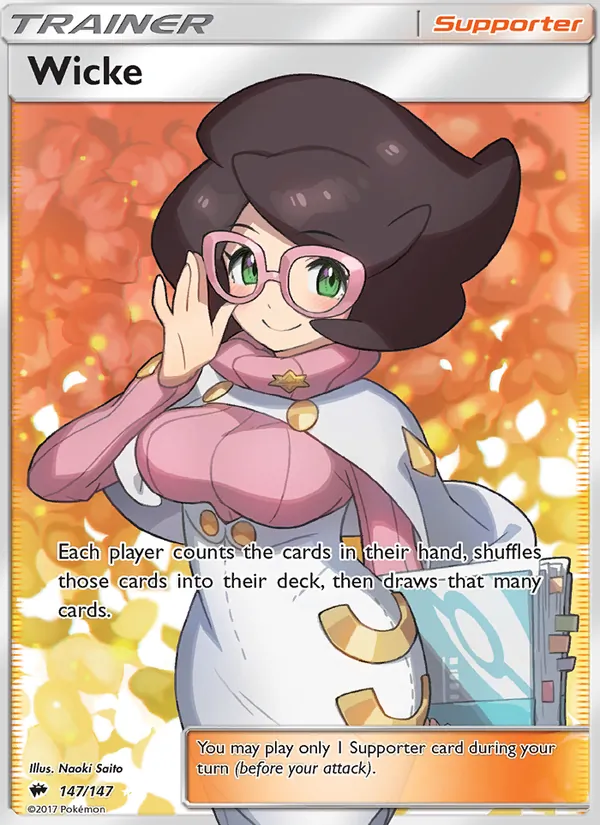 Wicke #147 – Burning Shadows card