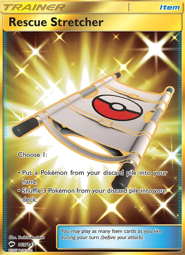 Rescue Stretcher #165 – Burning Shadows card