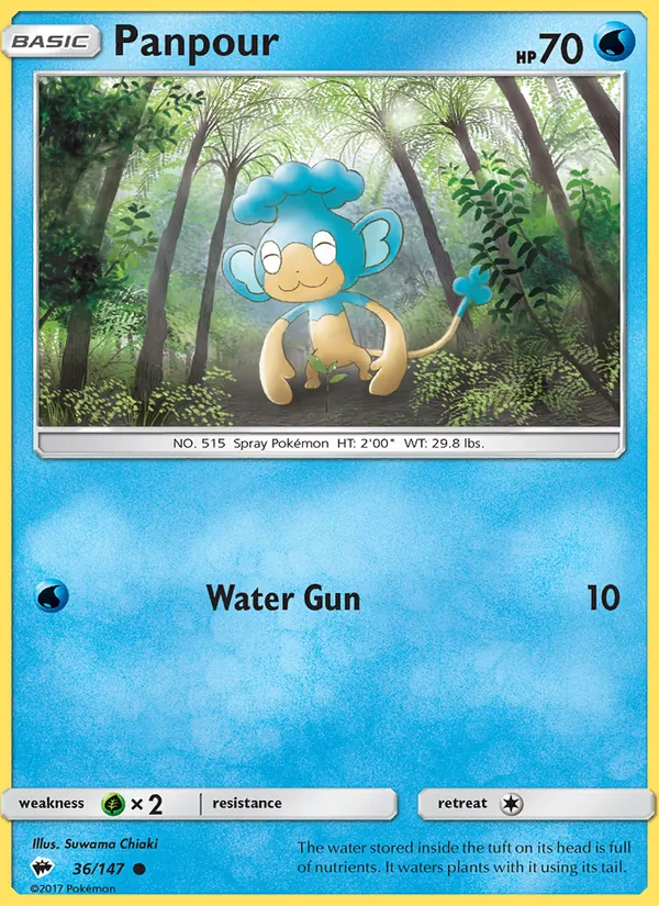 Panpour #36 – Burning Shadows card