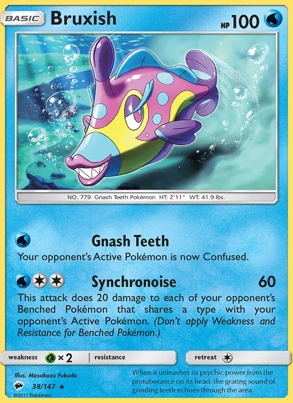 Bruxish #38 – Burning Shadows card
