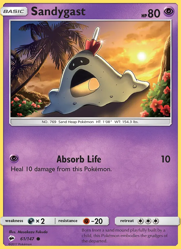 Sandygast #61 – Burning Shadows card