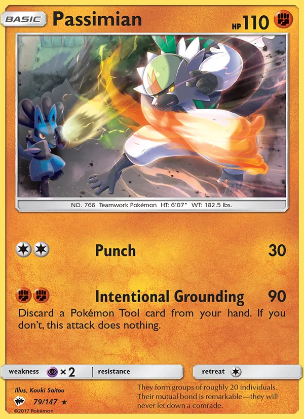 Passimian #79 – Burning Shadows card