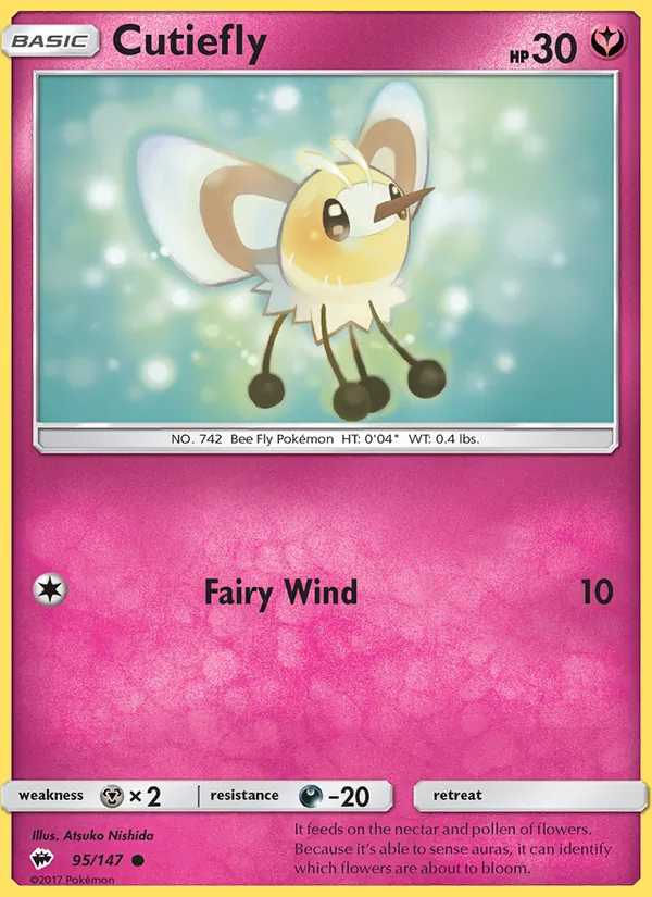 Cutiefly #95 – Burning Shadows card