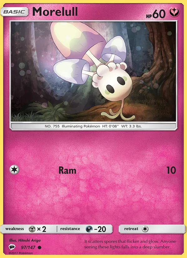 Morelull #97 – Burning Shadows card