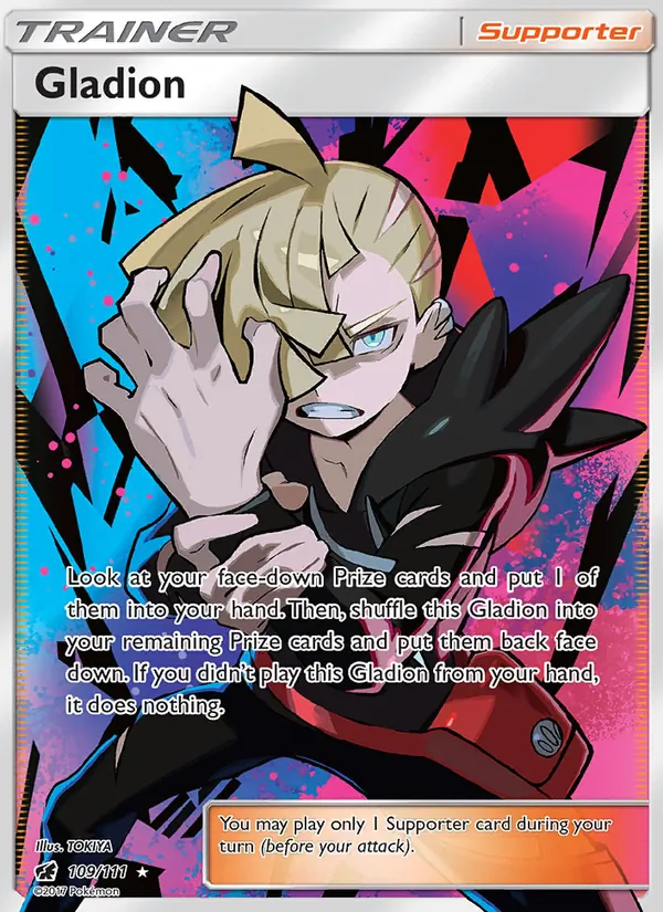 Gladion #109 – Crimson Invasion card