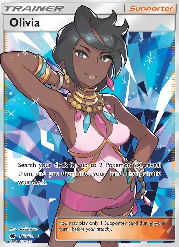 Olivia #111 – Crimson Invasion card