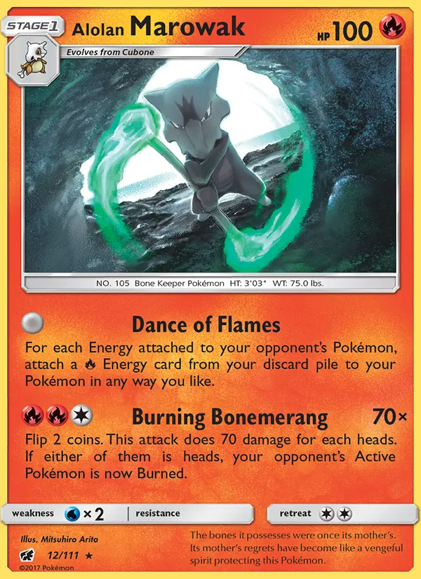 Alolan Marowak #12 – Crimson Invasion card