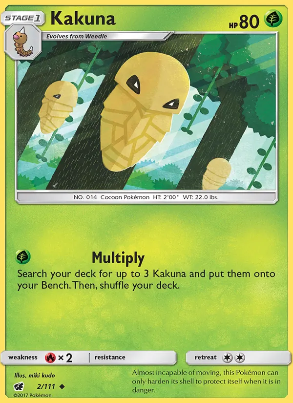 Kakuna #2 – Crimson Invasion card
