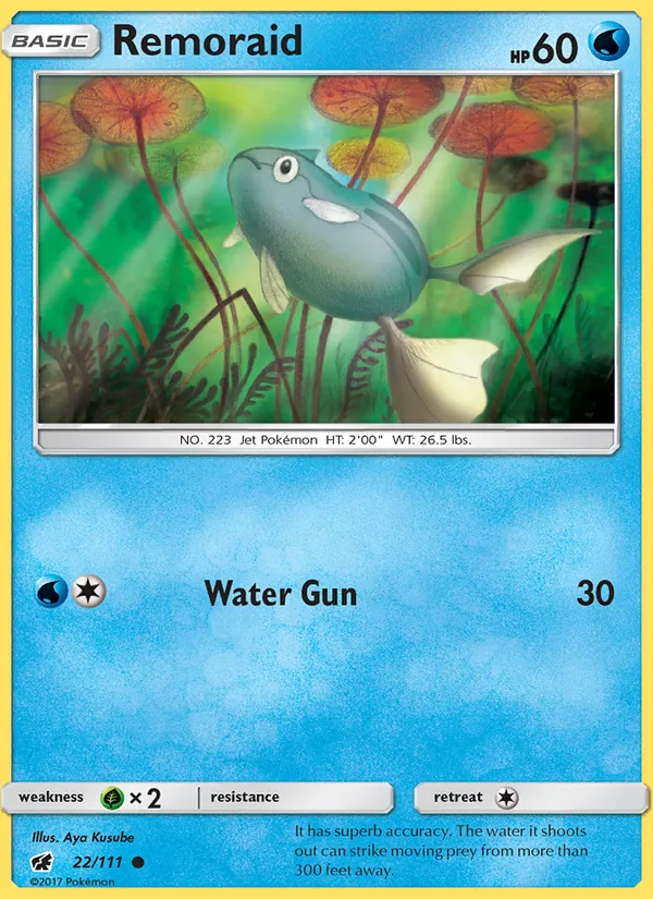 Remoraid #22 – Crimson Invasion card