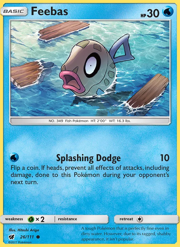Feebas #26 – Crimson Invasion card