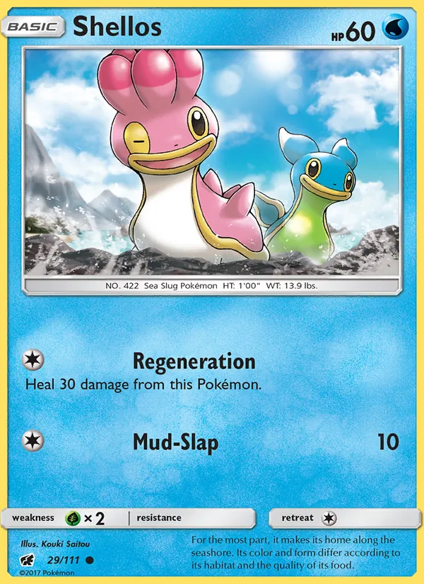 Shellos #29 – Crimson Invasion card