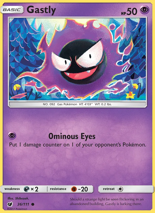 Gastly #36 – Crimson Invasion card